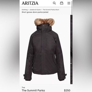 TNA Summit Parka Short